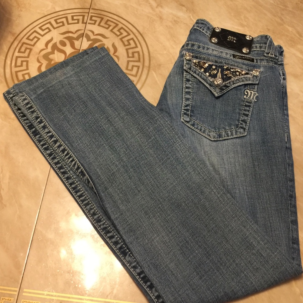 Miss me boot jeans size 28 Inseam 30
